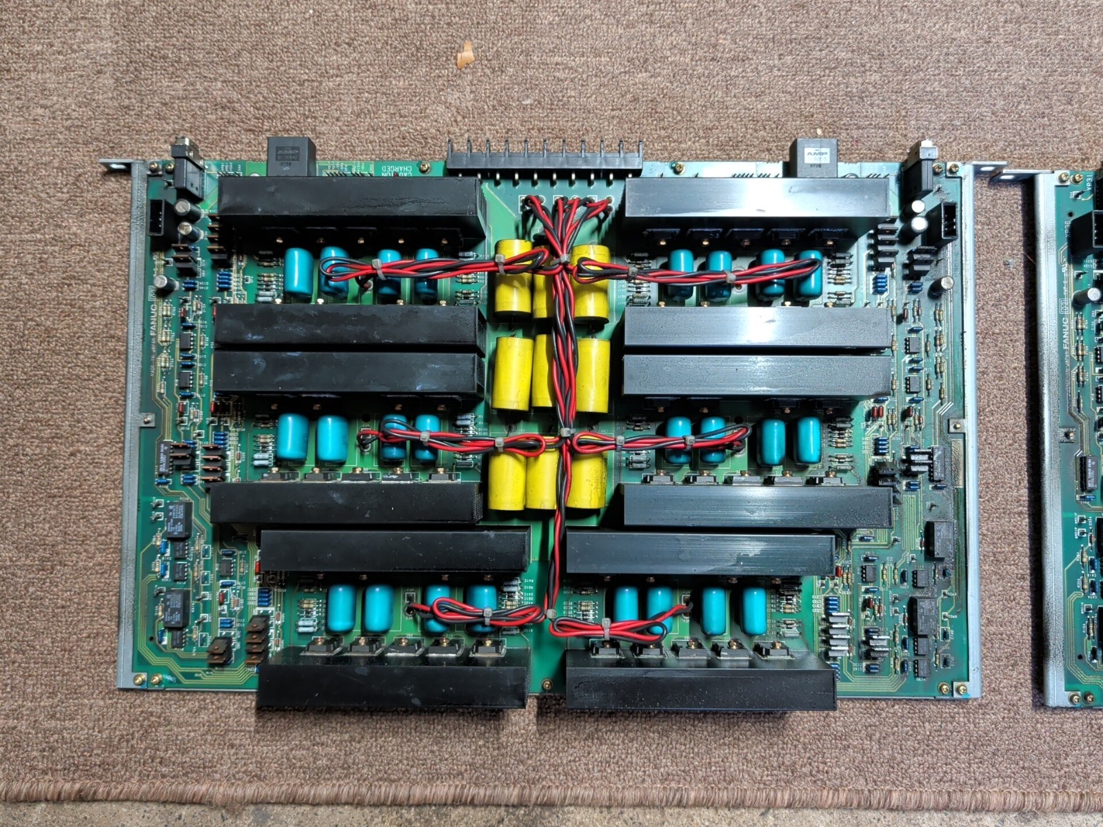 FANUC BOARD A16B-1000-0432/01A + A320-1000-T434/02 2pk USED