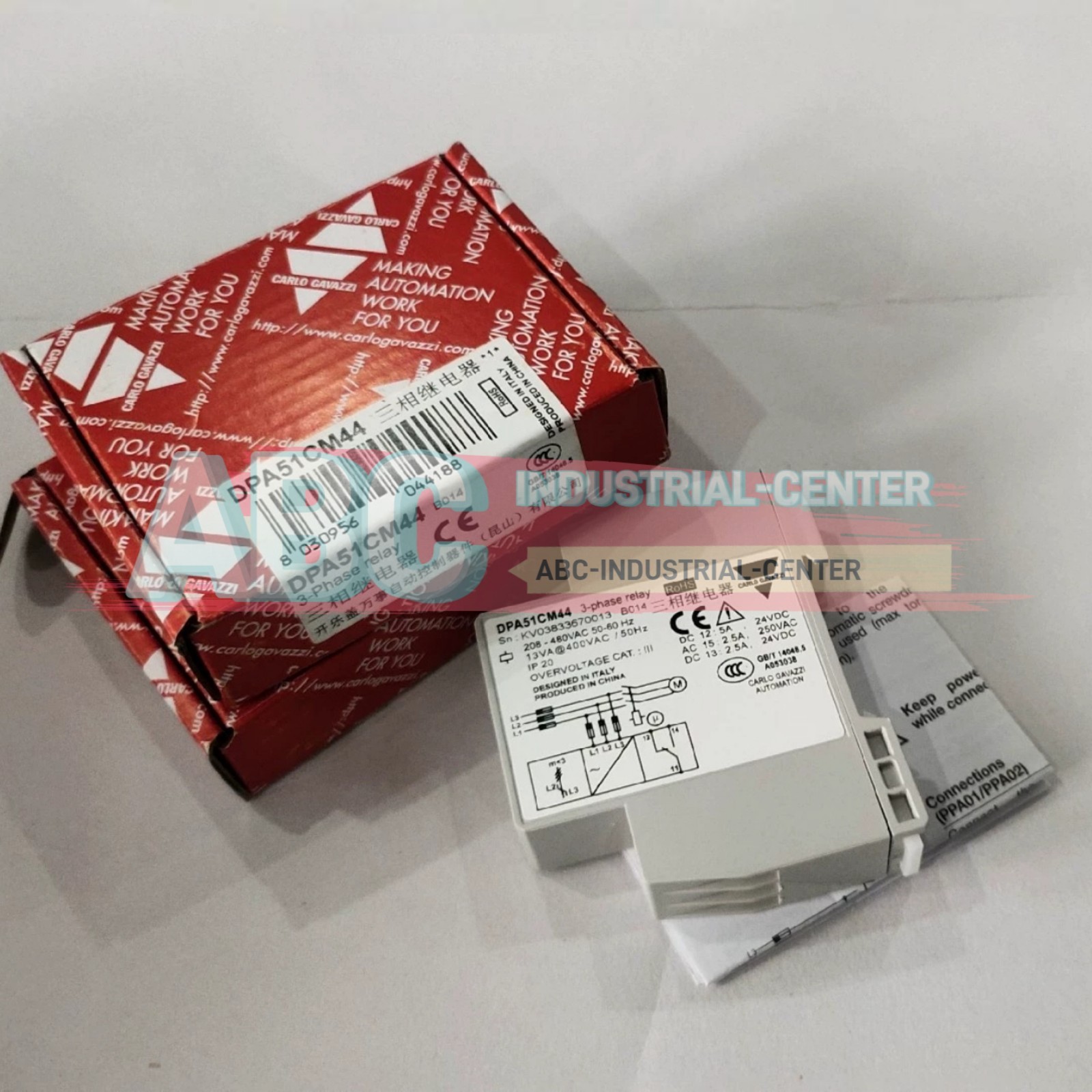 1PCS New Carlo Gavazzi DPA51CM44B014 Three-phase relay#