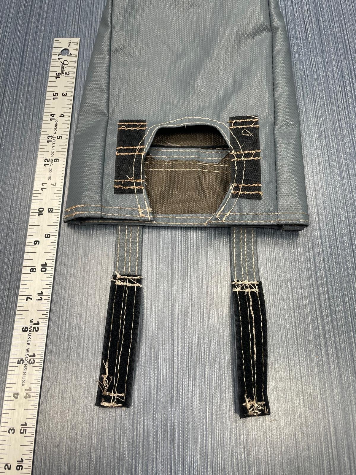 Gauge / Switch Cover Protector Hook & Loop Attachment & Opening