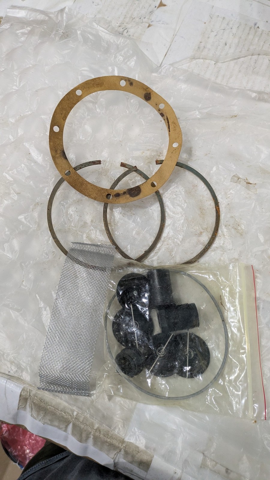 BELL FIBRE PRODUCTS 151-84 SERIES 5200 REPAIR PARTS KIT
