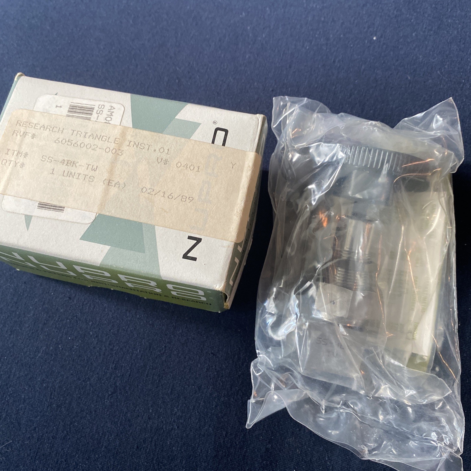 NEW Nupro Swagelok SS-4BK-TW Valve SS4BKTW