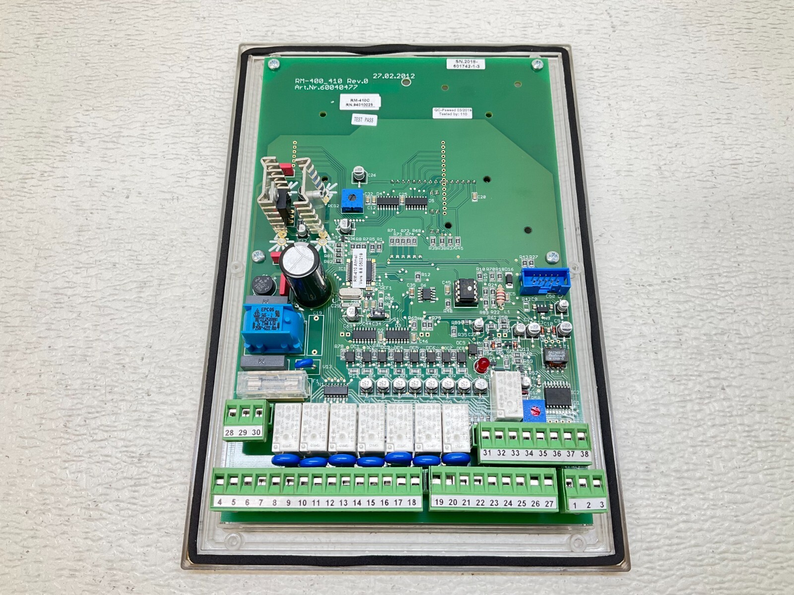 Keller Aktor Sensor RM-410C Bus-System Control Panel RM-400_410 Rev. 0 (TSC)
