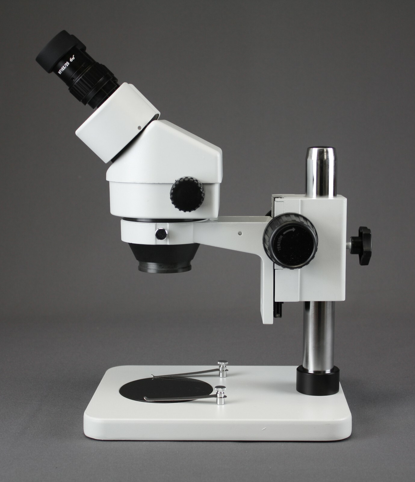 Parco Scientific 7X—45X Binocular Zoom Stereo Microscope,144-LED Ring Light