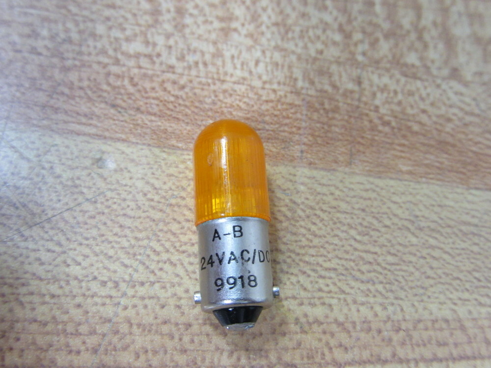 Allen Bradley 800T-N319A Amber Light Bulb 24VAC/DC
