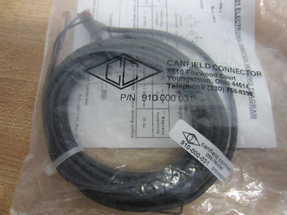 Canfield Connector 910-000-031 Proximity Switch
