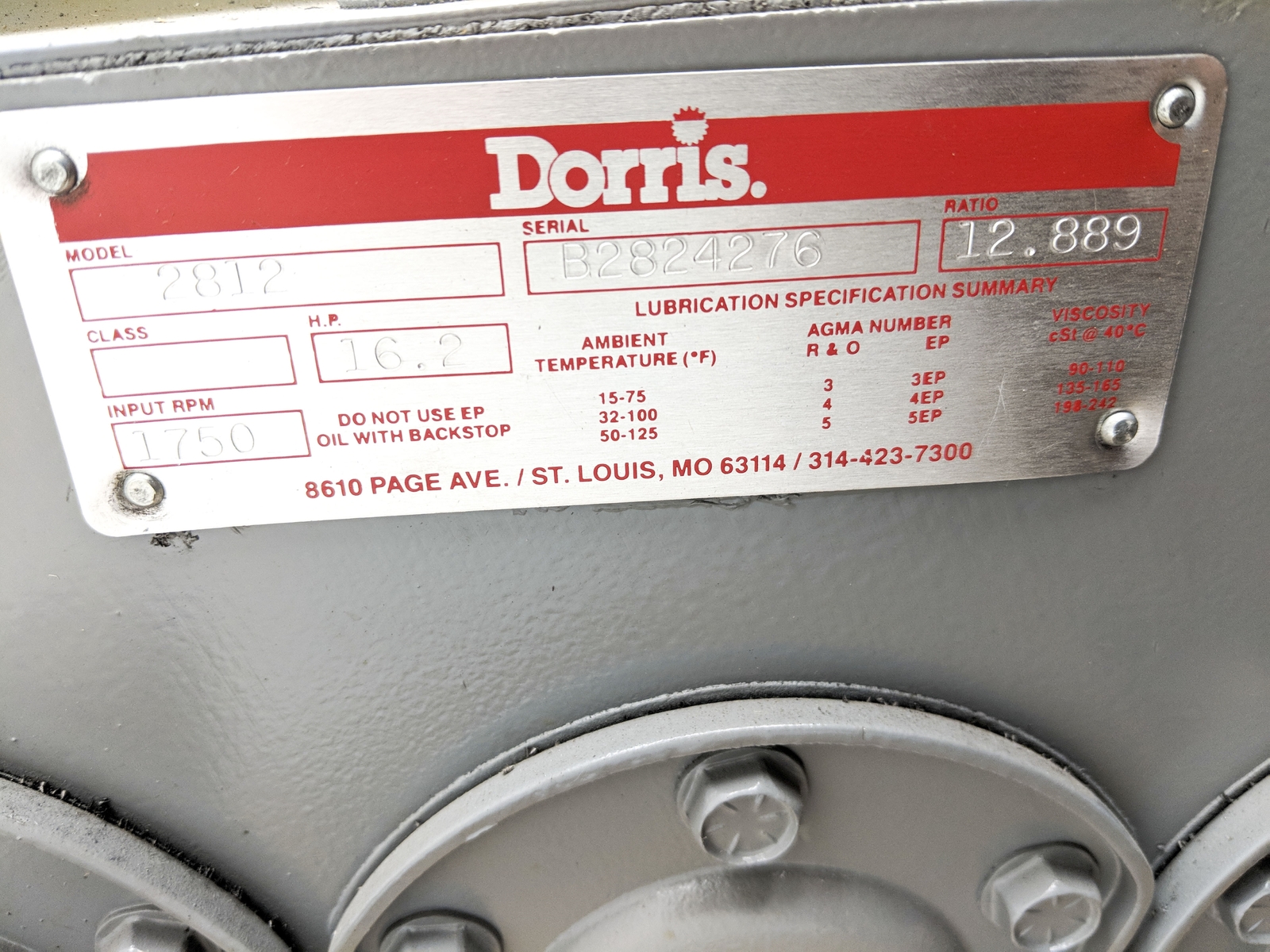 DORRIS 2812 NSNP