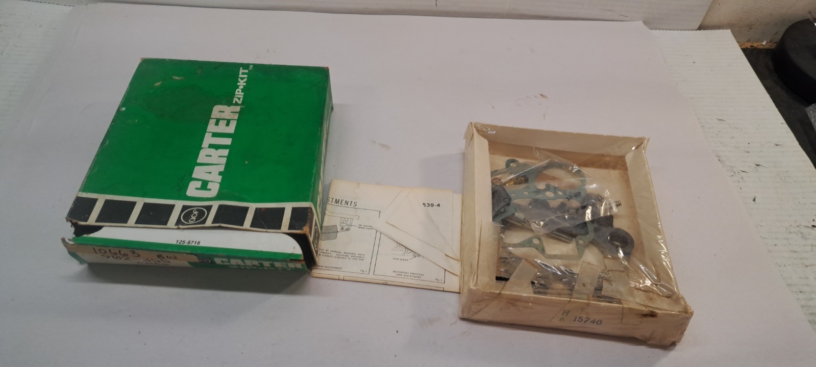 NEW Carter 902-355 ACF Carburetor Zip Kit KBDB 1294 *FREE SHIPPING*