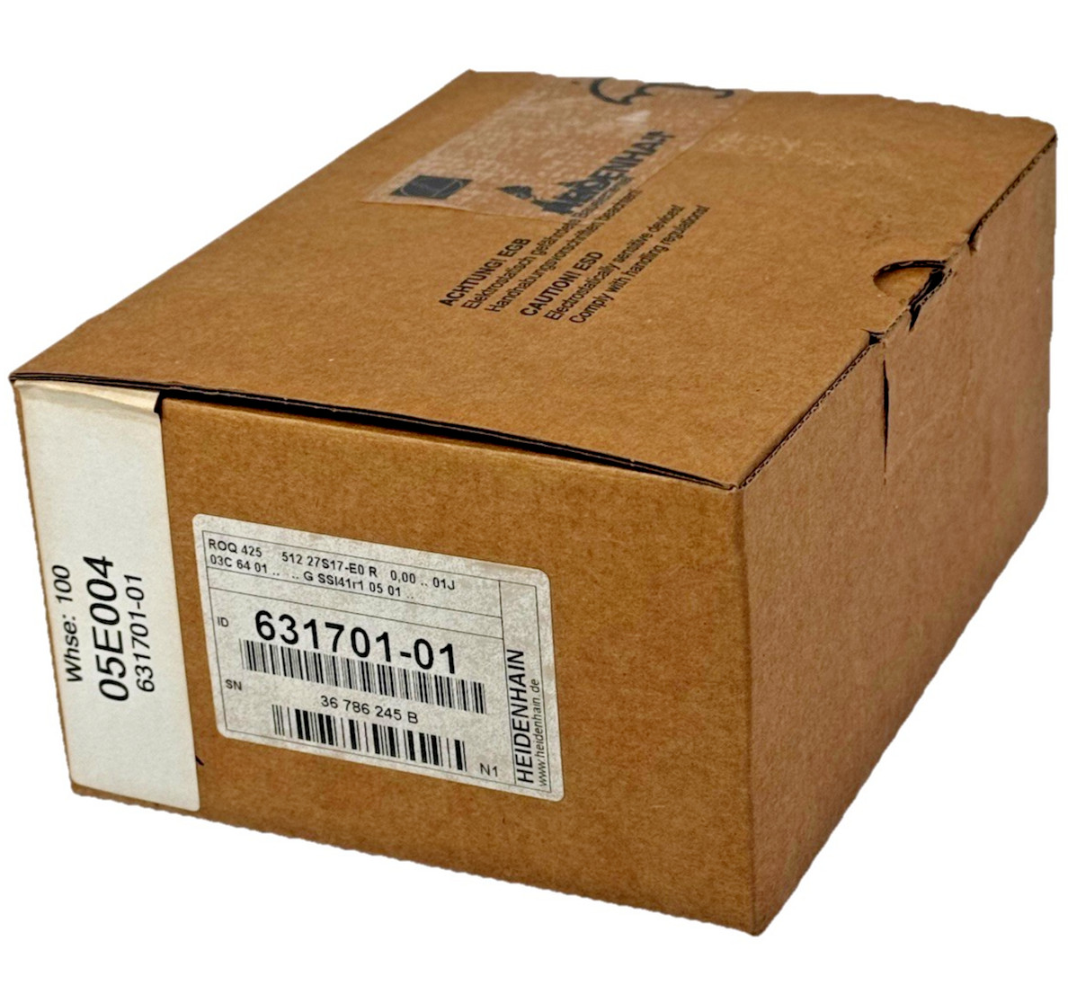Heidenhain ROQ 425 512 27S17-EO R Line Rotary Encoder ID 631701-01