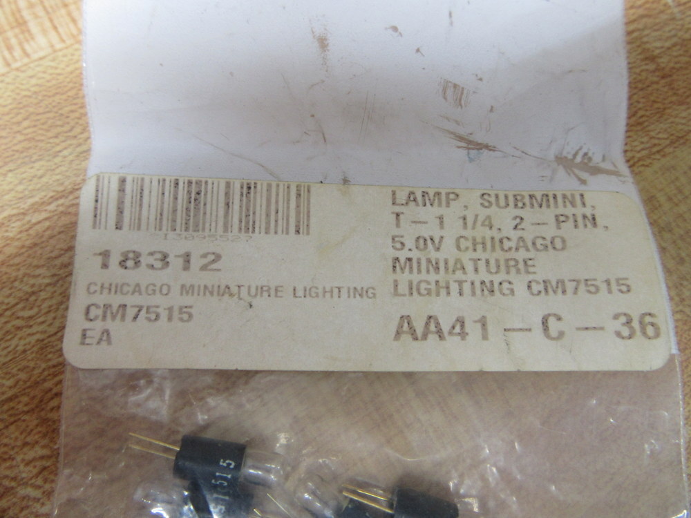 Chicago Miniature CM7515 Miniature Lamp (Pack of 9)
