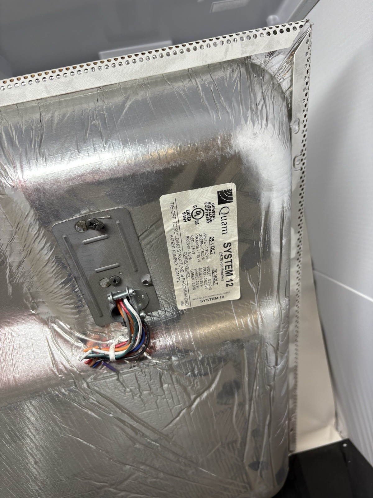 Quam SYSTEM 12 24 X 24 Tile Replacement Loudspeaker System