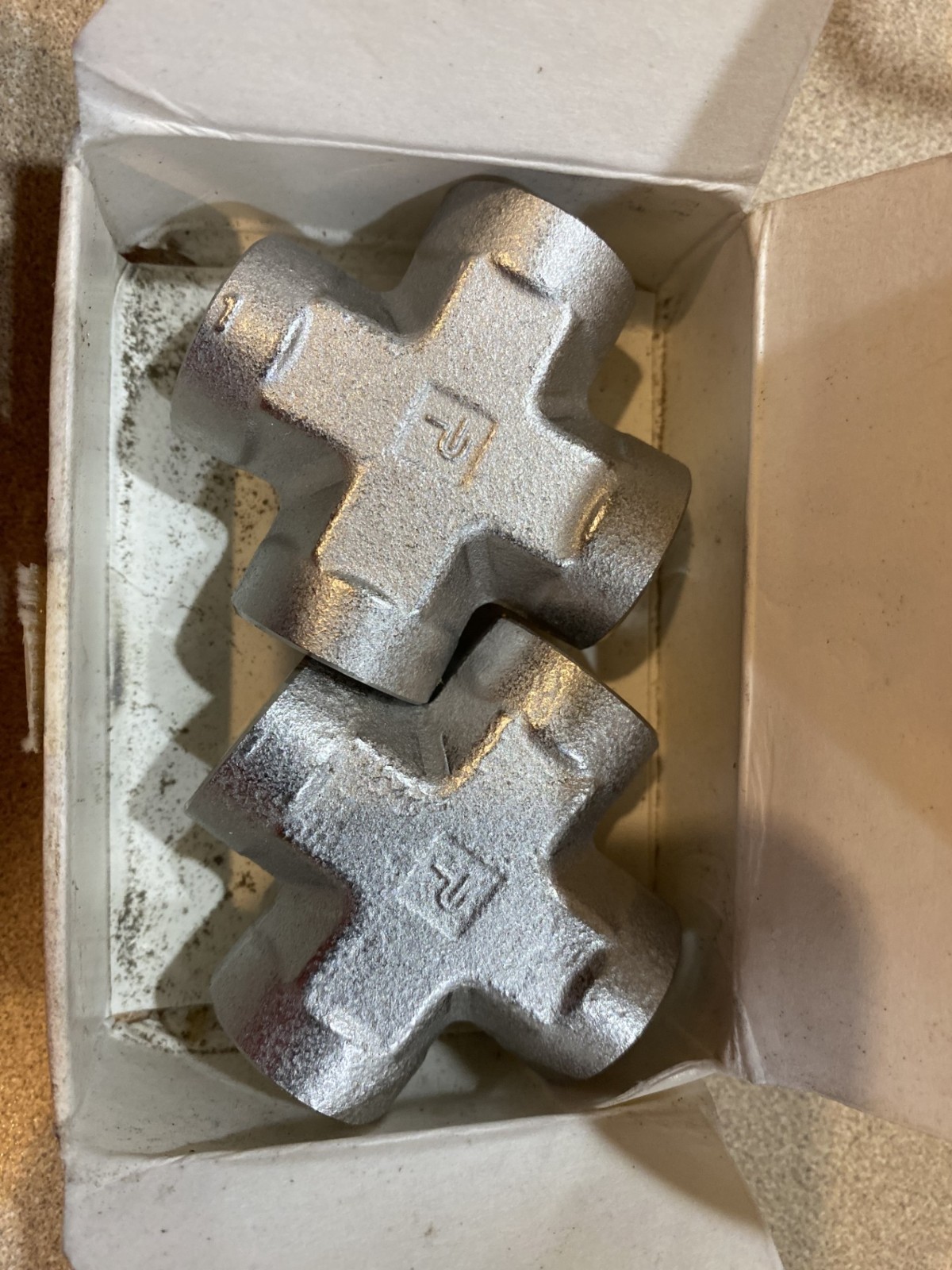 Parker 25RR R2 6 FX-SS Stainless Steel Cross Quantity 2 – New in Box