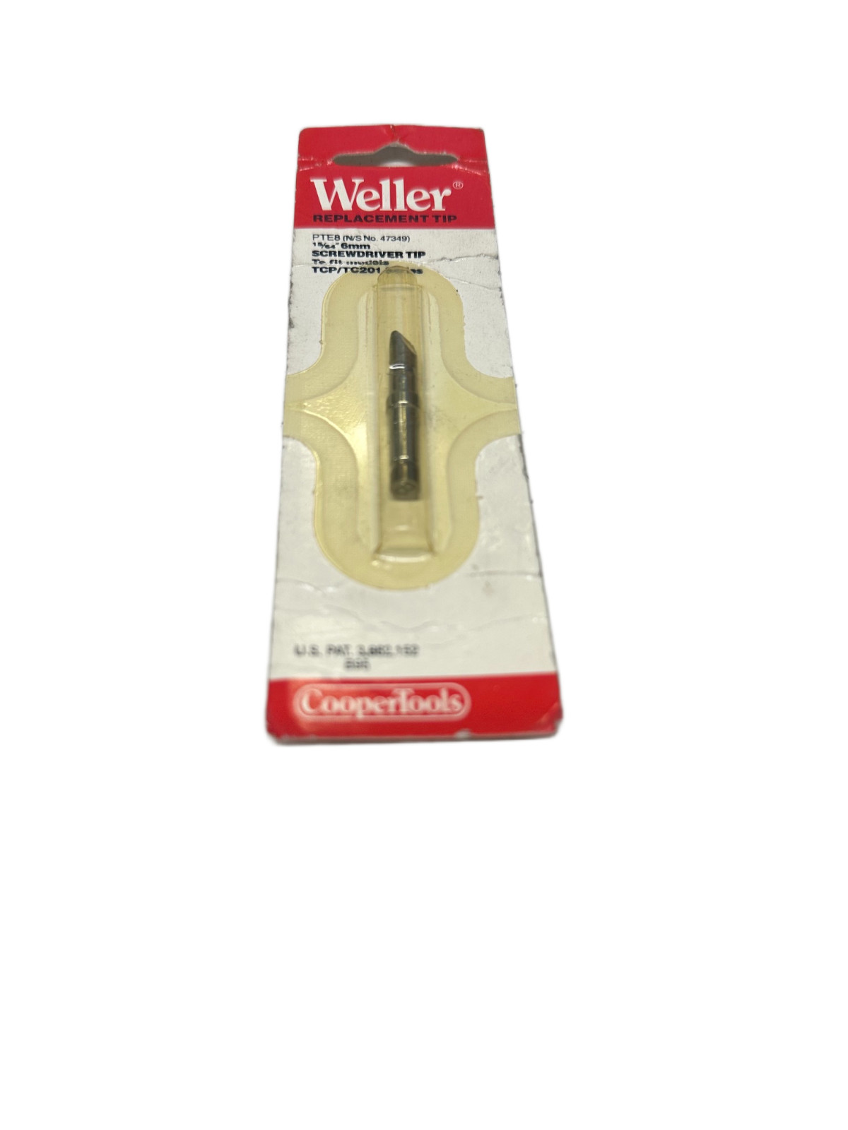 Weller PTE8, C443 15/64″ 6mm Screwdriver Soldering Iron Tip 🔥 Fast Shipping 🔥