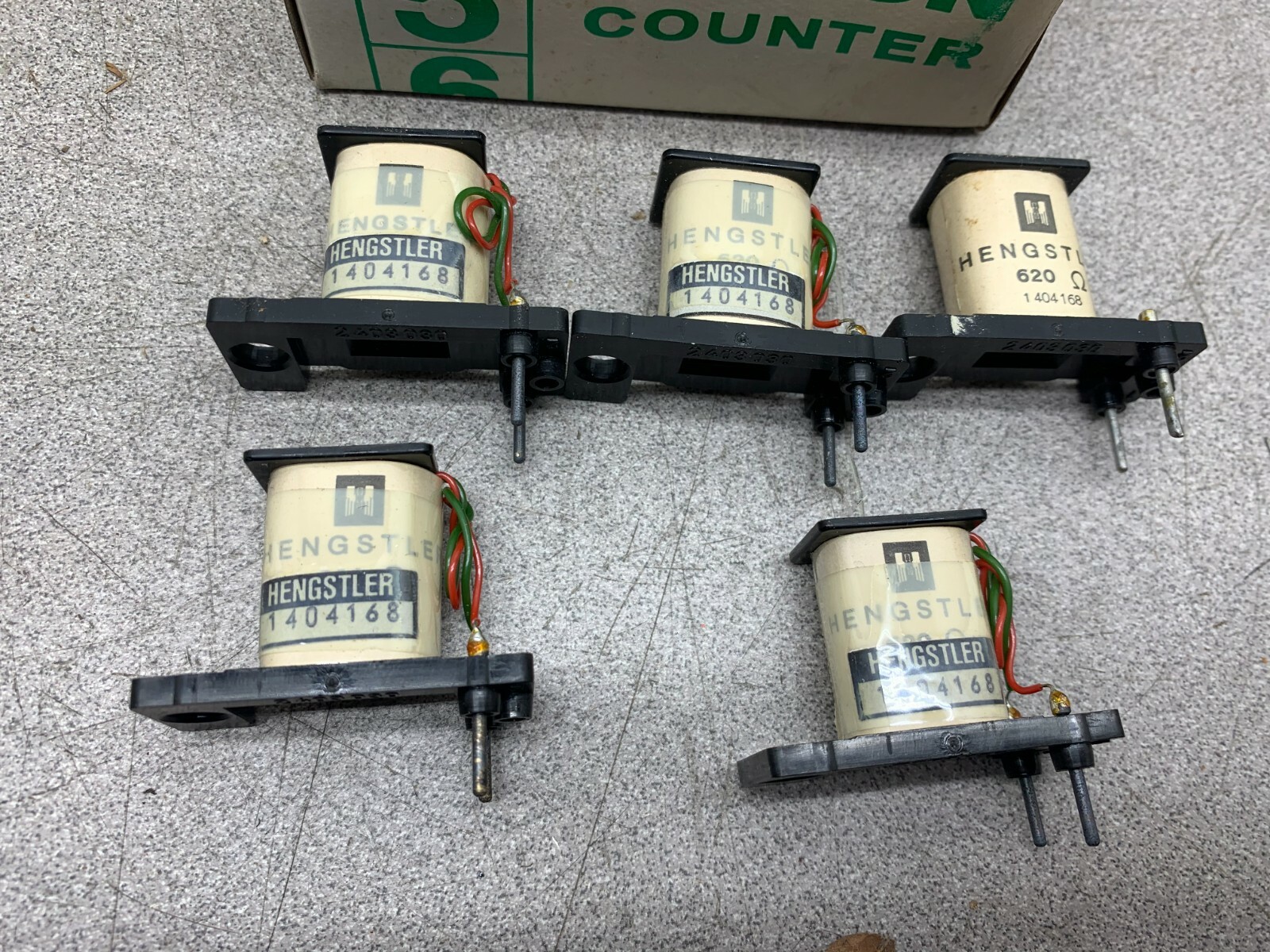 BOX OF 5 NEW IN BOX HECON COILS G1 404 168