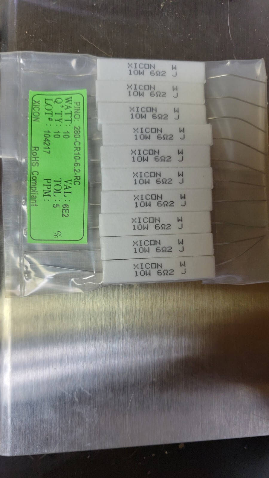 Xicon 280-CR10-6.2-RC (10 PACK)