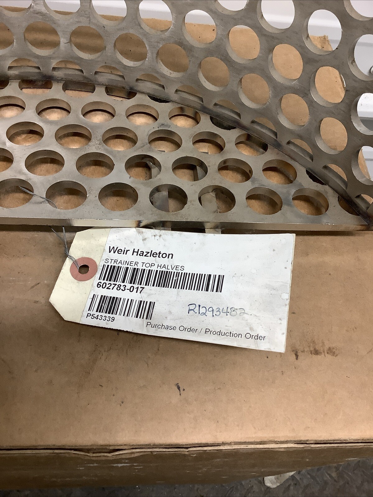Weir Hazleton Strainer R1293482