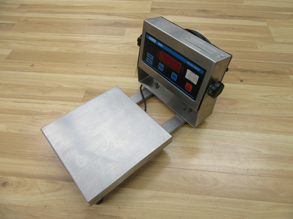 Doran Scales 8000M Stainless Steel Digital Scale DXL7005 Base