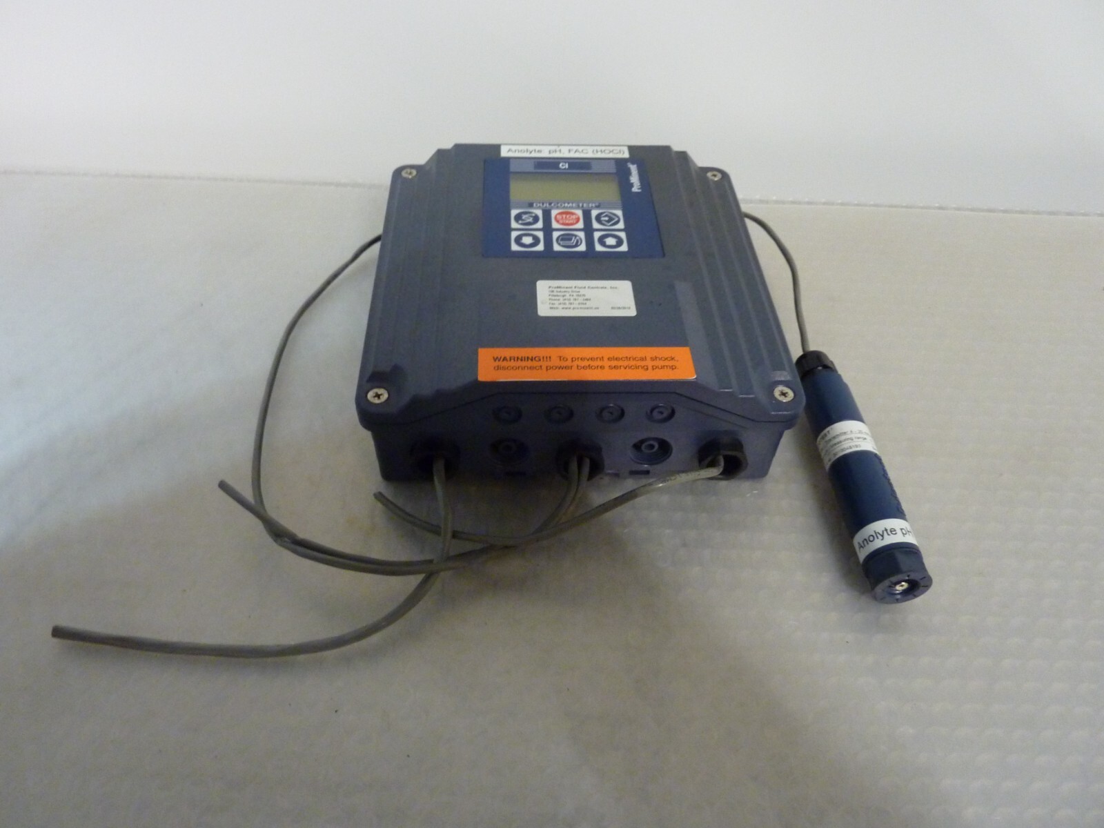 Prominent D1CAW4C11004G000E Dulcometer w/Dulcotest 4-20mA (30106)