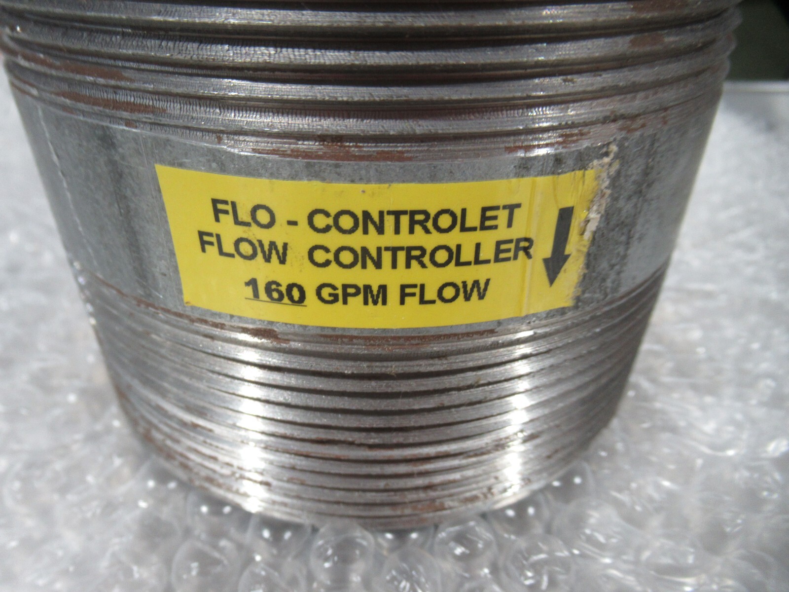 SWT Steel Threaded Flow Control 4 inch MPT, 25 inserts, 160 gpm *Fast Shipping*