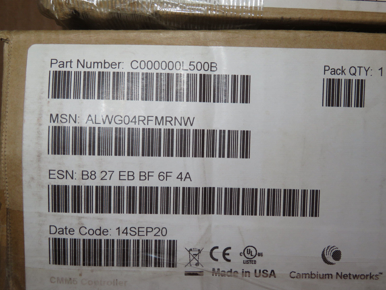 Cambium C000000L500B CMM5 Controller