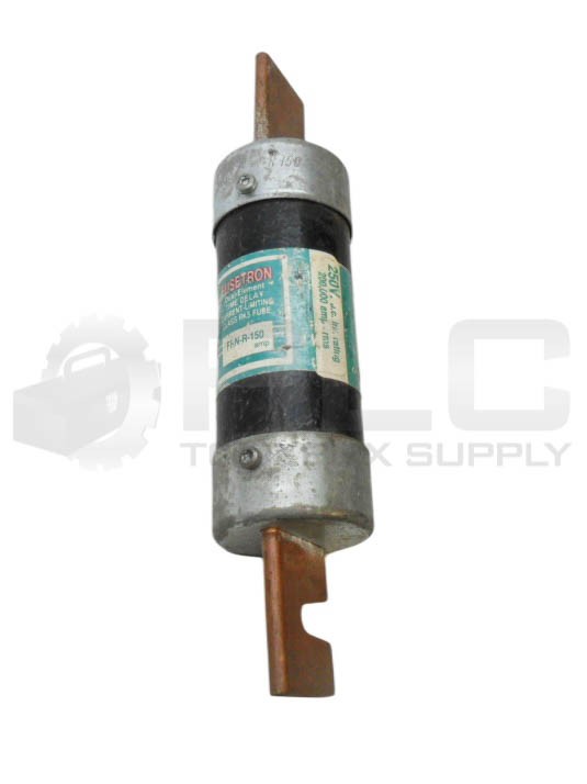 LOT OF 2 BUSSMANN FRN-R-150 DUAL ELEMENT FUSE 150A 250VAC