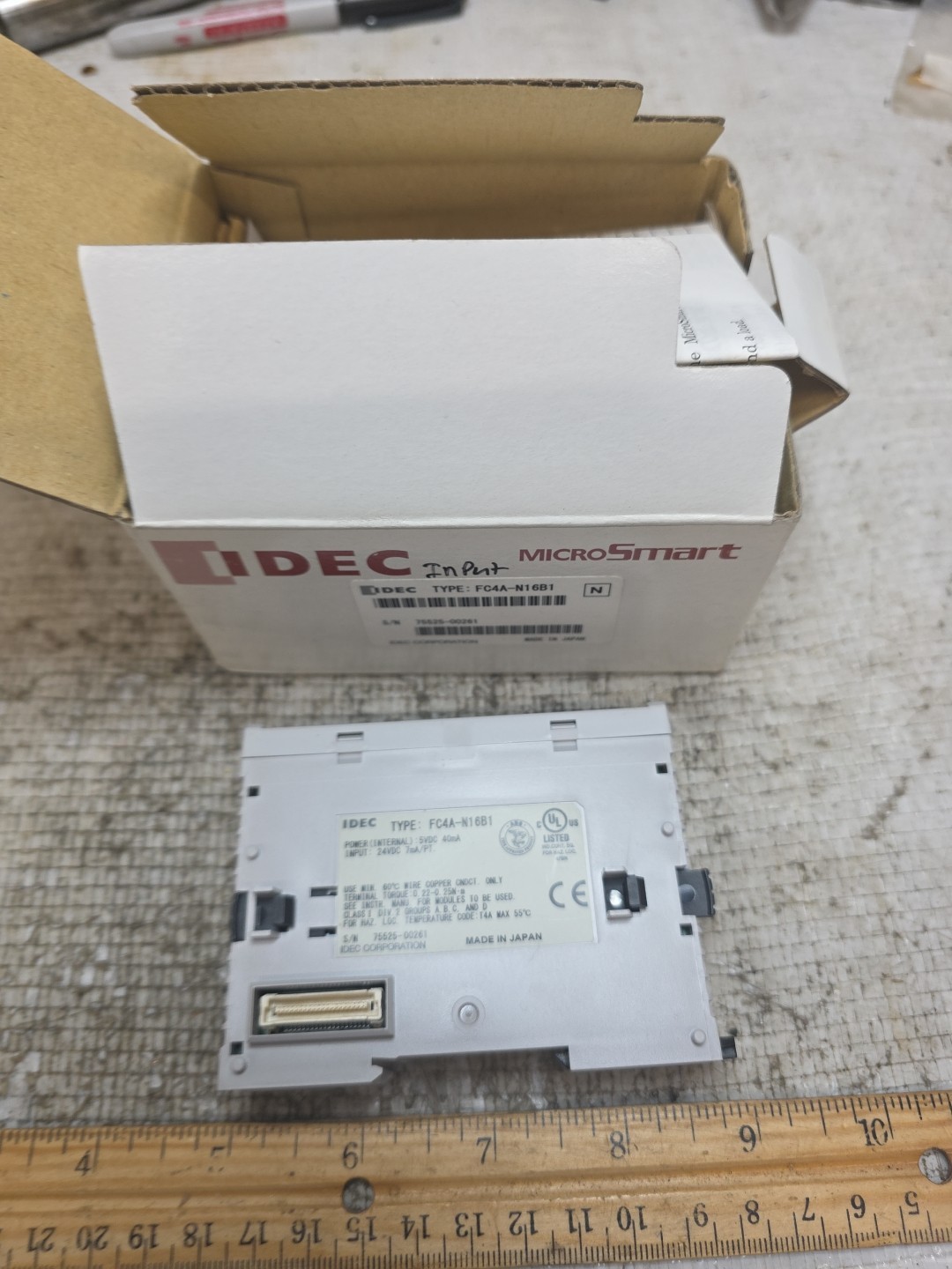 NEW IDEC FC4A-N16B1 MicroSmart Digital I/O Module NEW IN BOX