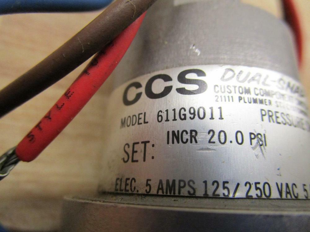CCS 611G9011 Pressure Switch