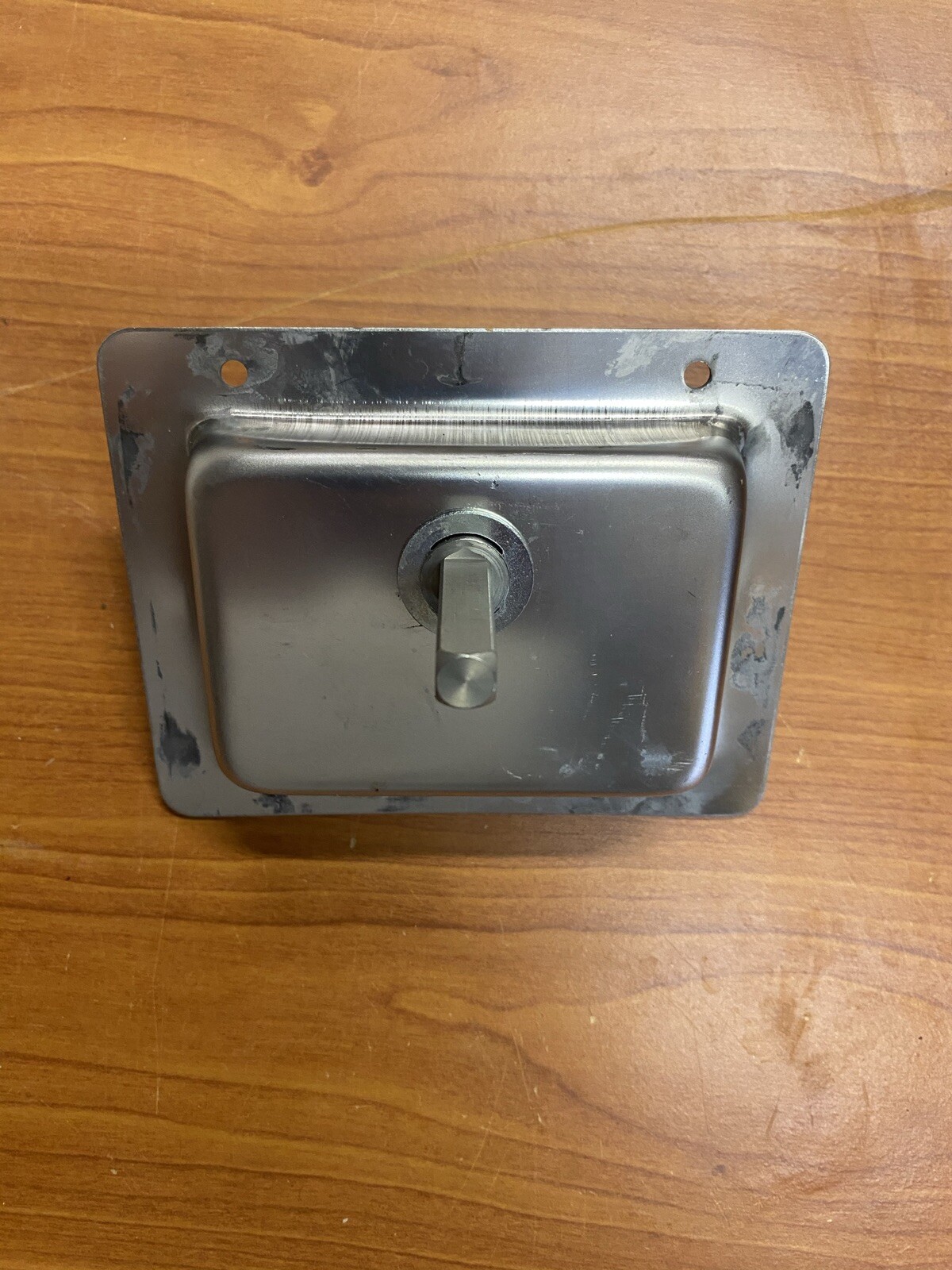 Recessed T-Handle Latch, New, Stainless Steel & Chrome Finish