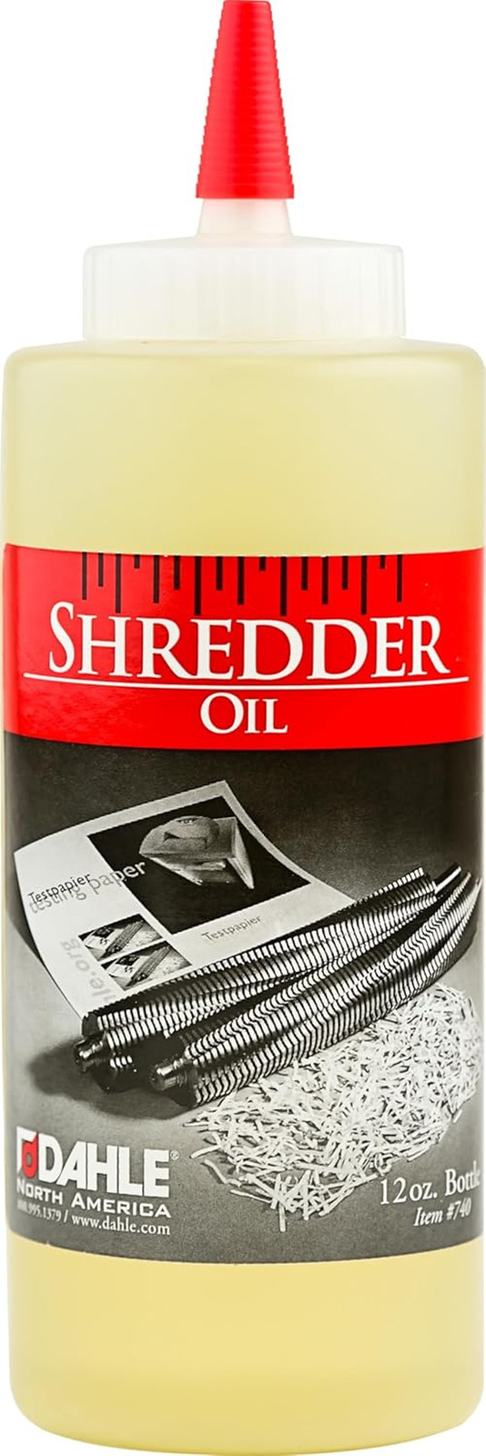 Shredder Oil Reduces Friction and Optimizes Performance in Paper Shredders, for