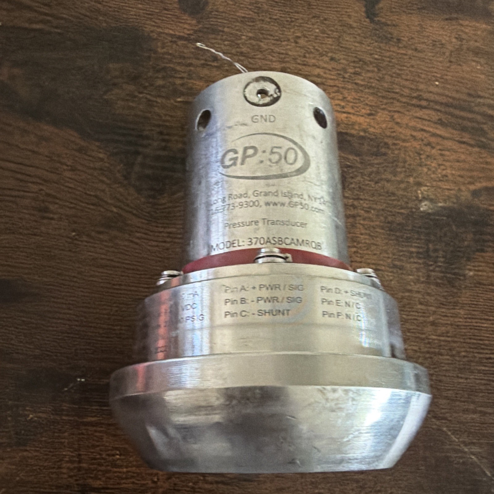 WECO Hammer Union GP:50 Pressure Transducer 370ASBCAMRQB 0-15,000 PSIG