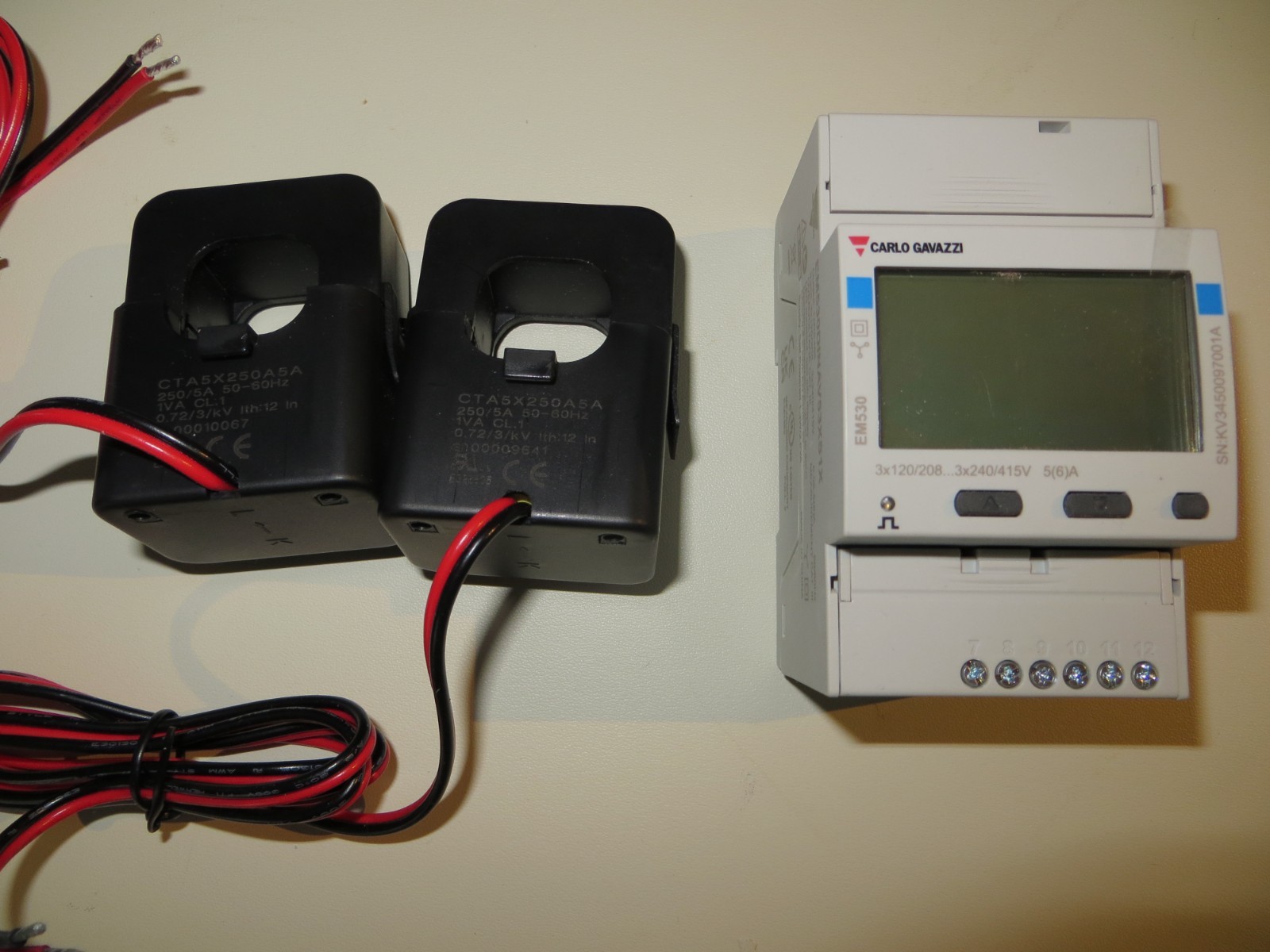 3-PH ENERGY METER EM530DINAV53XS1X Carlo Gavazzi