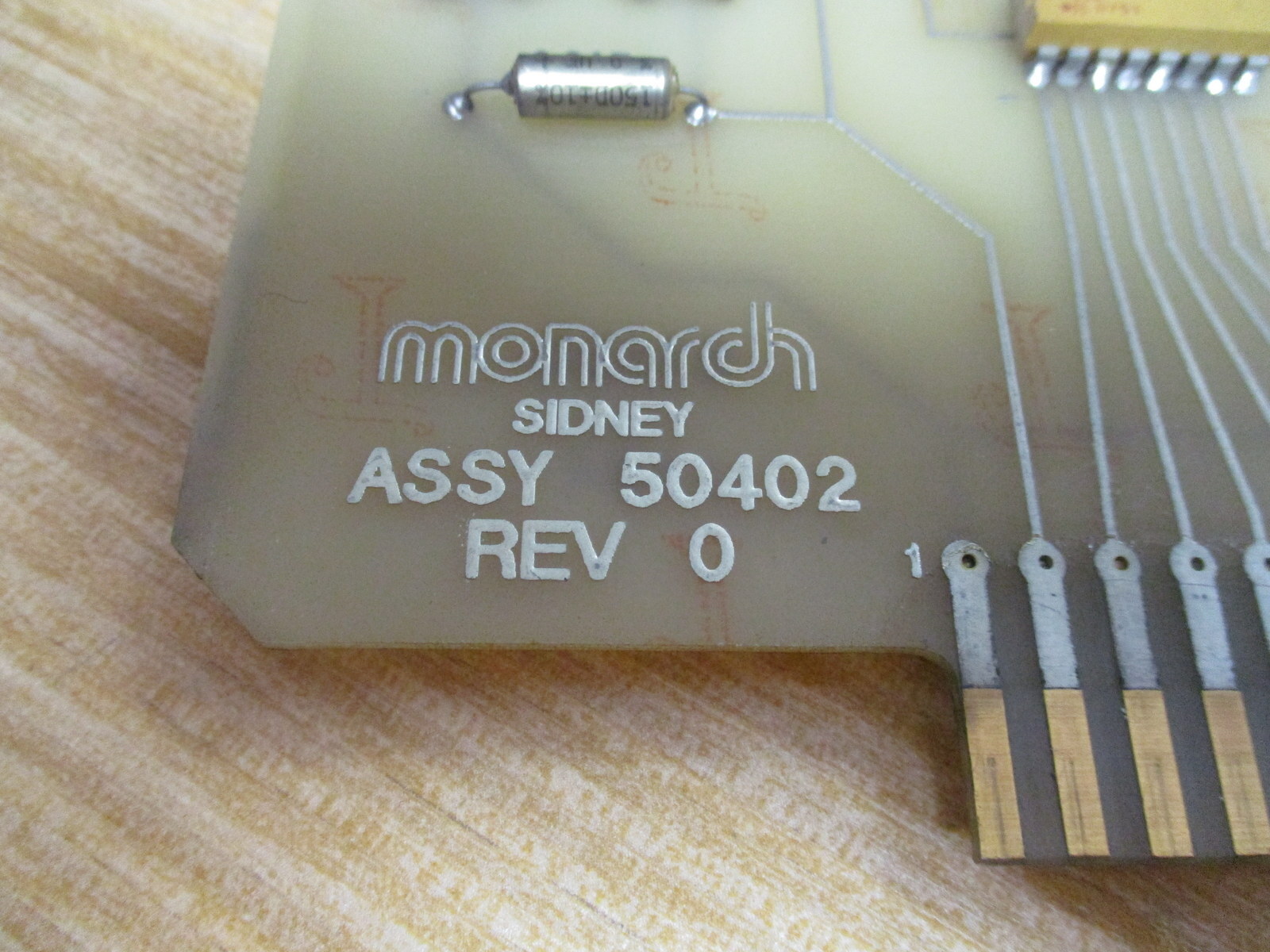 Monarch 50402 Circuit Board