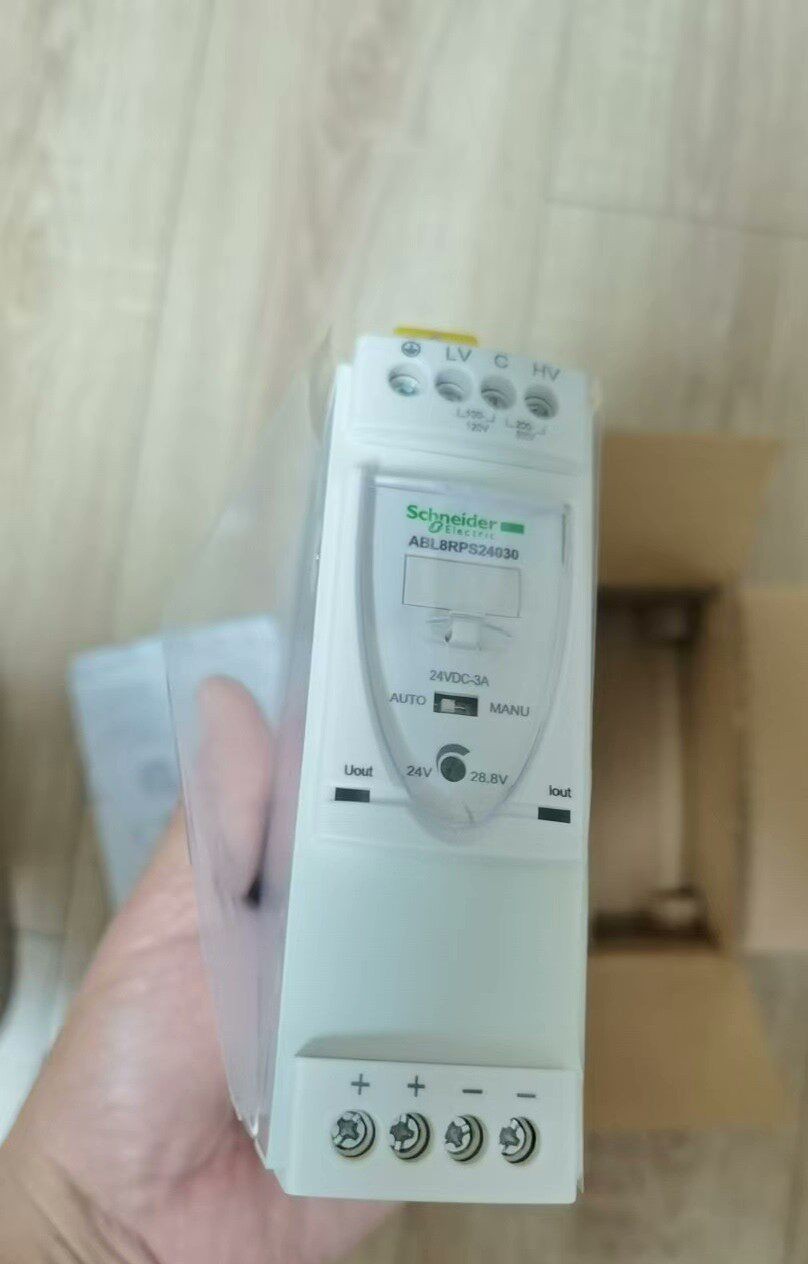 1PCS NEW Schneider ABL8RPS24050 100-500VAC 24VDC 5A Switching Power Supply