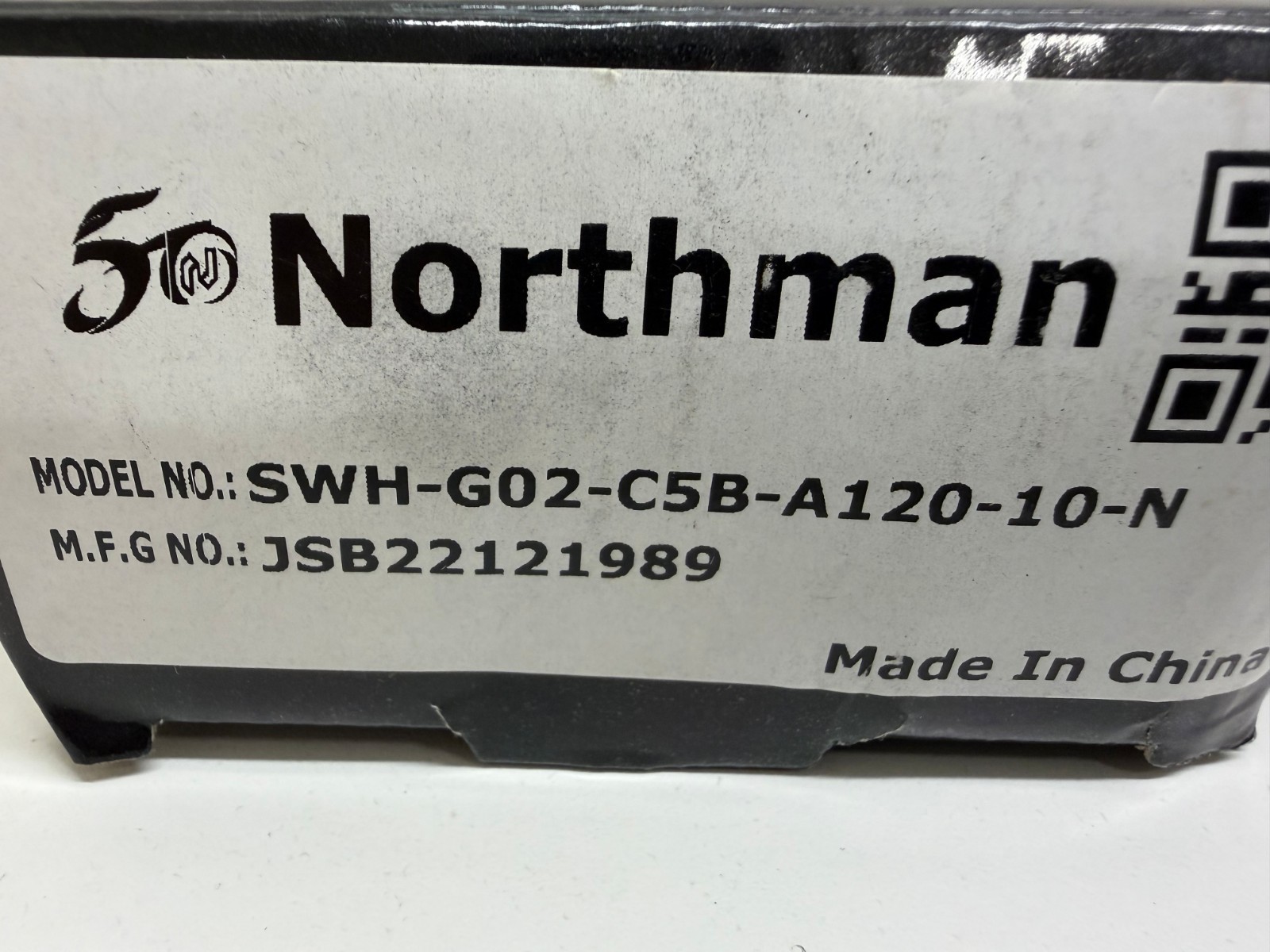NEW OLD STOCK! NORTHMAN HYDRAULIC SOLENOID CONTROL VALVE SWH-G02-C5B-A120-10-N