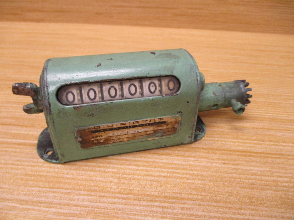 Durant 6-H-71-R-AC Mechanical Revolution Counter 6H71RAC