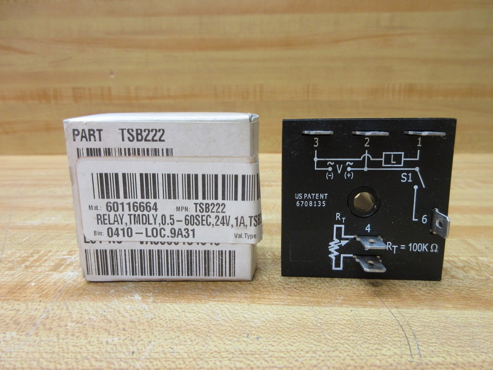 Asea Brown Boveri TSB222 SSAC Solid State Timer 6 Blades