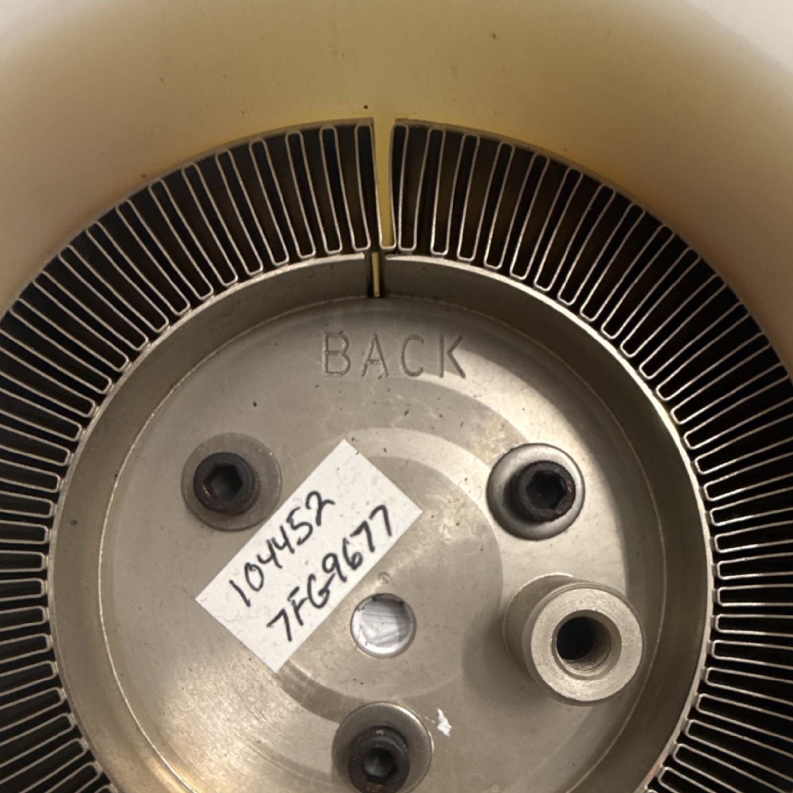 Industrial Metal Rotor with Plastic Housing, 6 Inch, MPN 178167