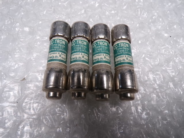 CC-TRON FNQ-R-8/10 FUSE LOT OF 4 NSNP