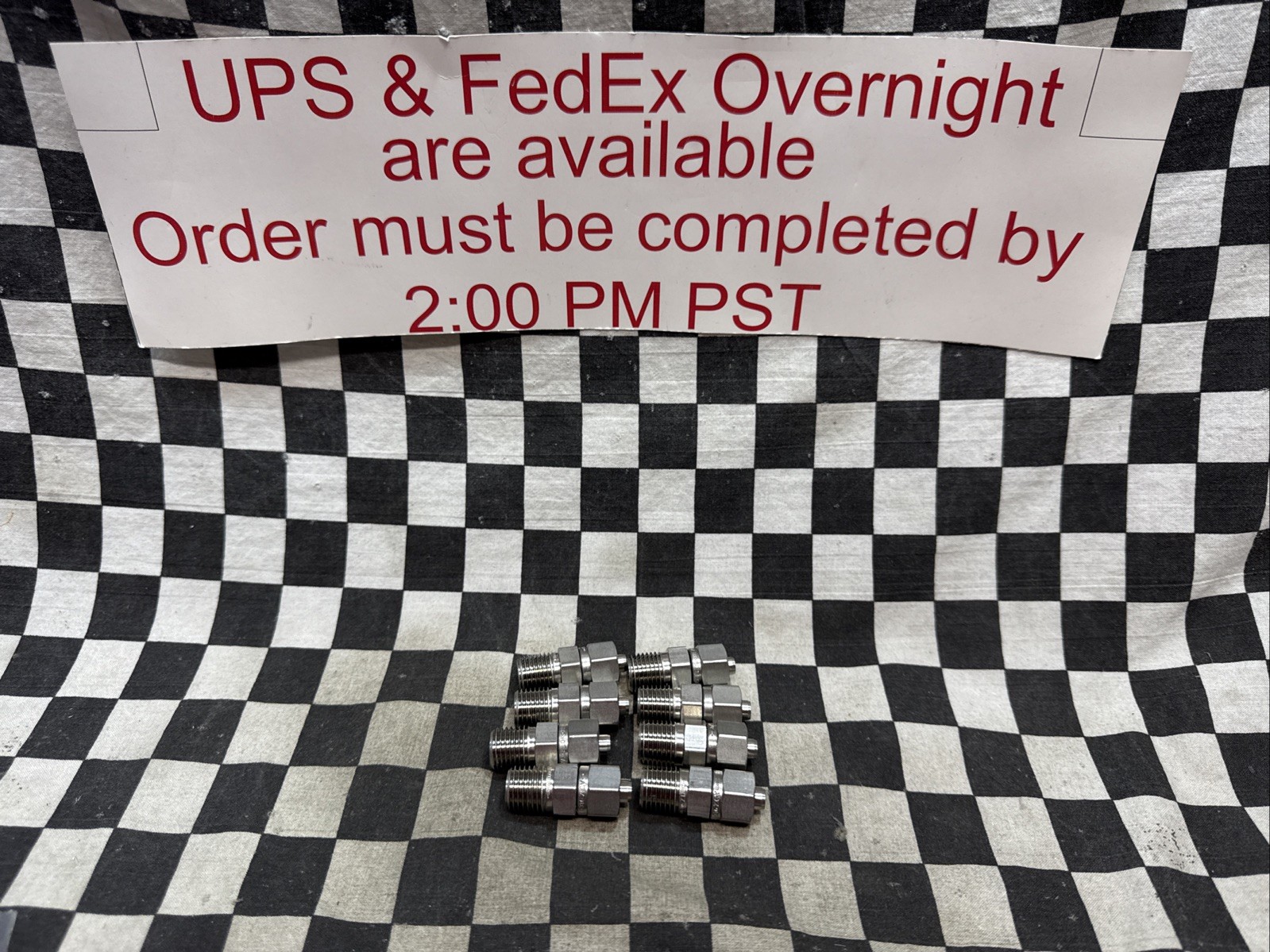 SWAGELOK SS-4-TA-1-4 and SS-400-NFSET, LOT OF 8 SET, SHIPSAMEDAY#126R11