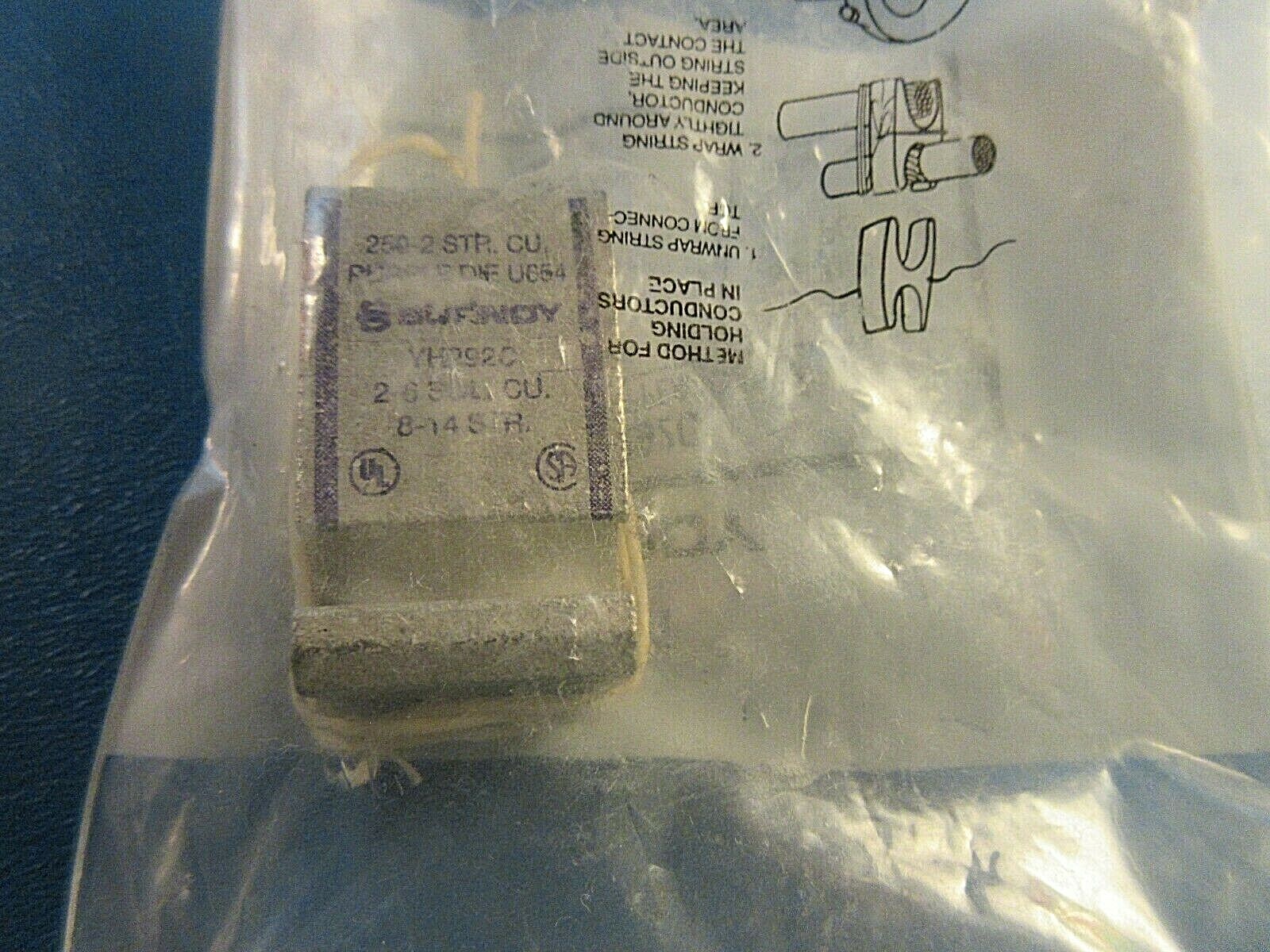 Burndy YH292C Wire Connector, For Copper Only