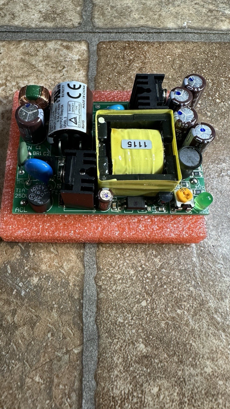 2 Cincon CFM1501S Open Frame AC/DC Converter 0.5A,47-63Hz output:5V/3A