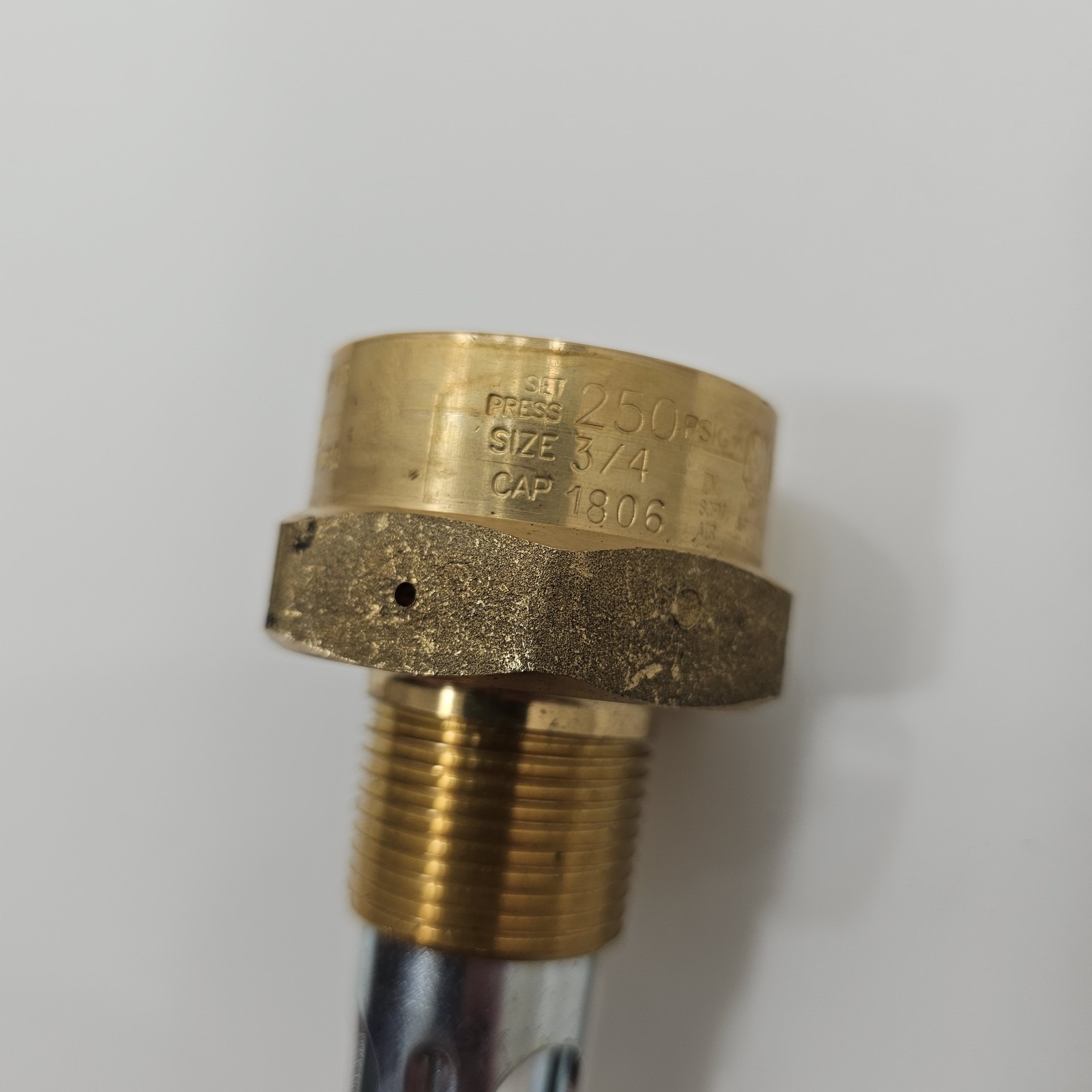 REGO 7583G LPG RELIEF VALVE 250 PSI 3/4 MNPT Feb 2023