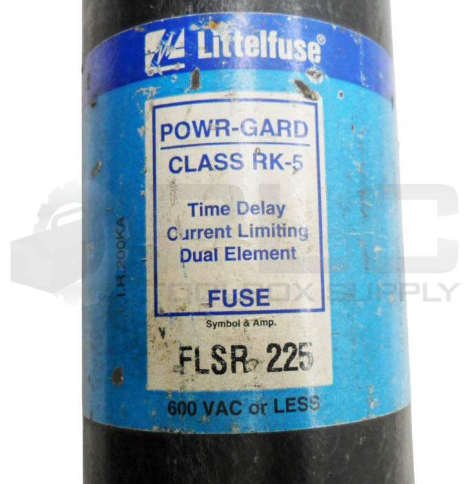 LITTELFUSE FLSR 225 POWR-GARD FUSE 225A 600VAC