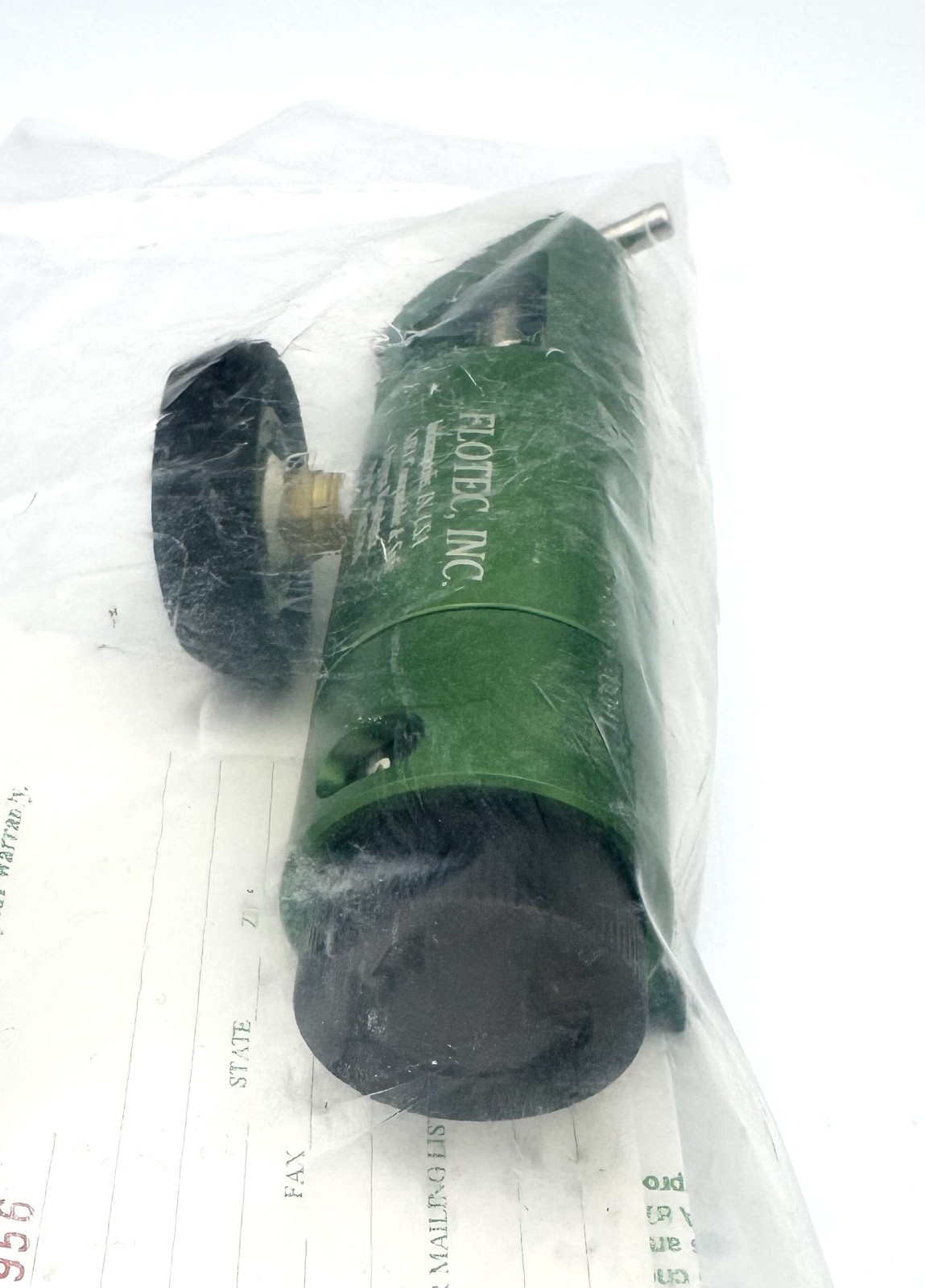 FLOTEC Regulator P/N 86680-2500 Green – 30 DAY WARRANTY
