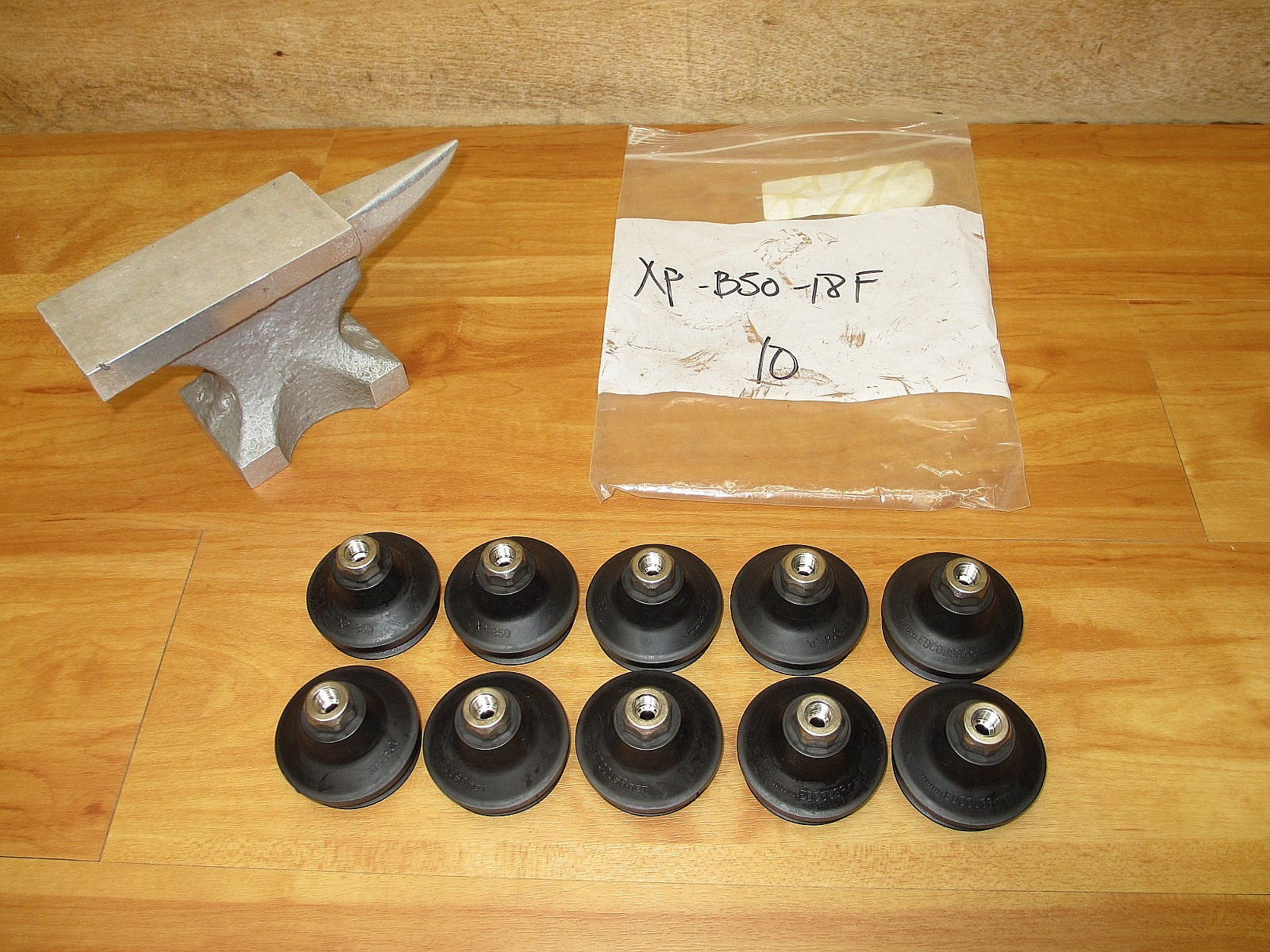 Edco XP-B50-18F (LOT OF 10) *NEW* Vacuum Cup Bellows 50mm XP-B50