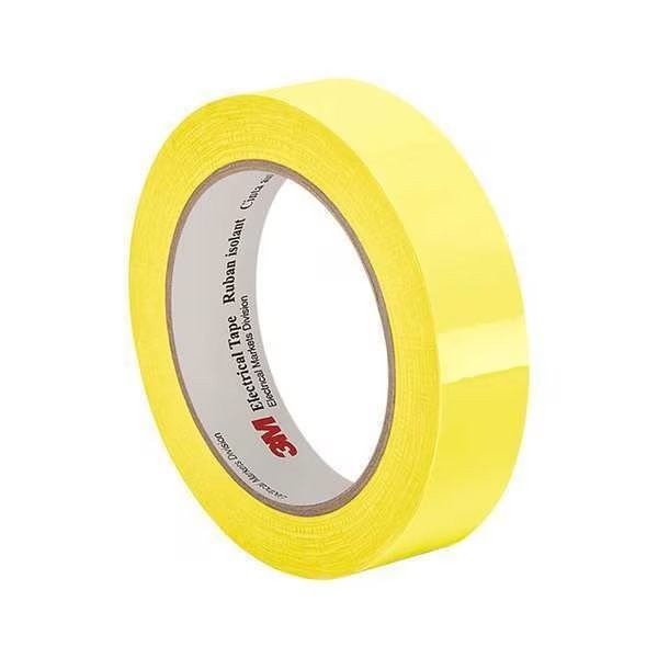 3M ElectricalTape, Yellow, 72ydL, 3/4inW