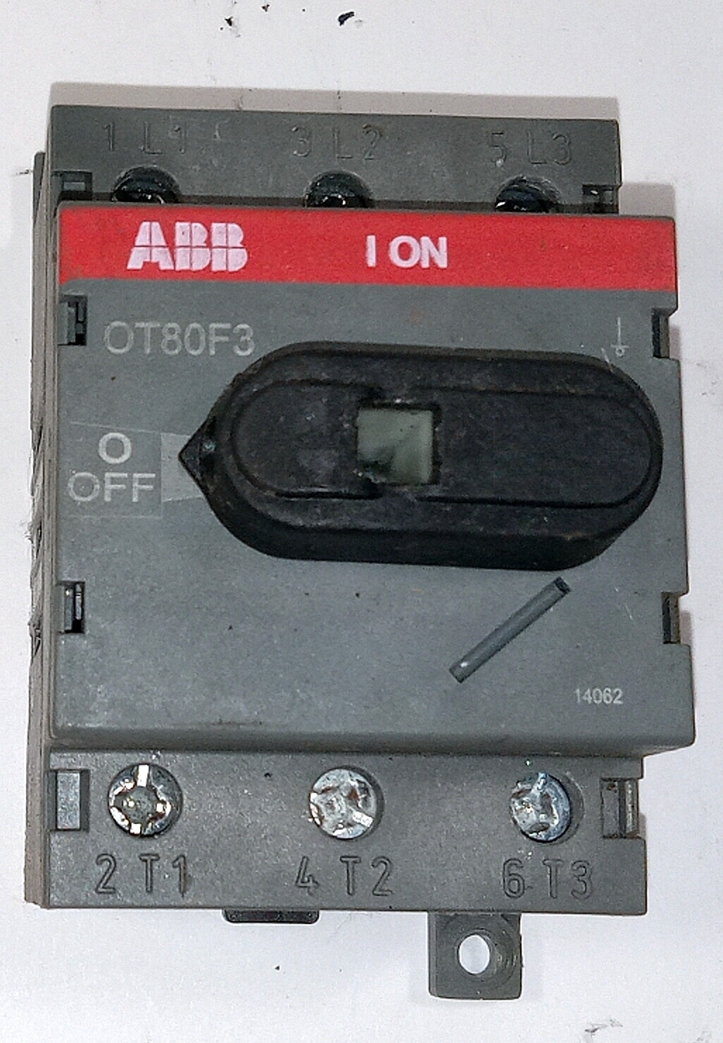 1 USED ABB OT80F3 GENERAL PURPOSE INTERUPTOR SWITCH ***MAKE OFFER***