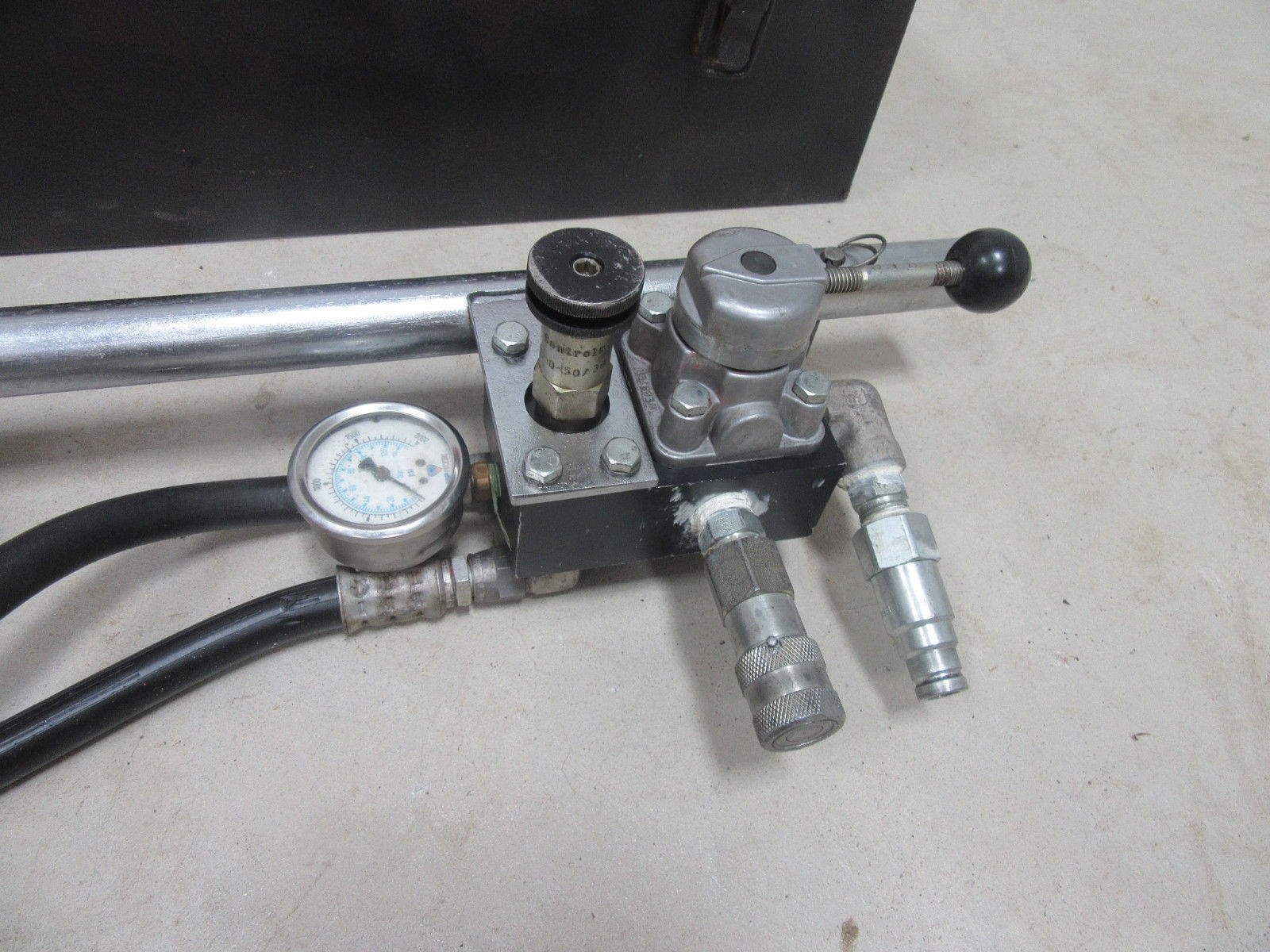 Stanley V025 Valve Exerciser Operator Machine Power Drive Wachs Wheeler Rex