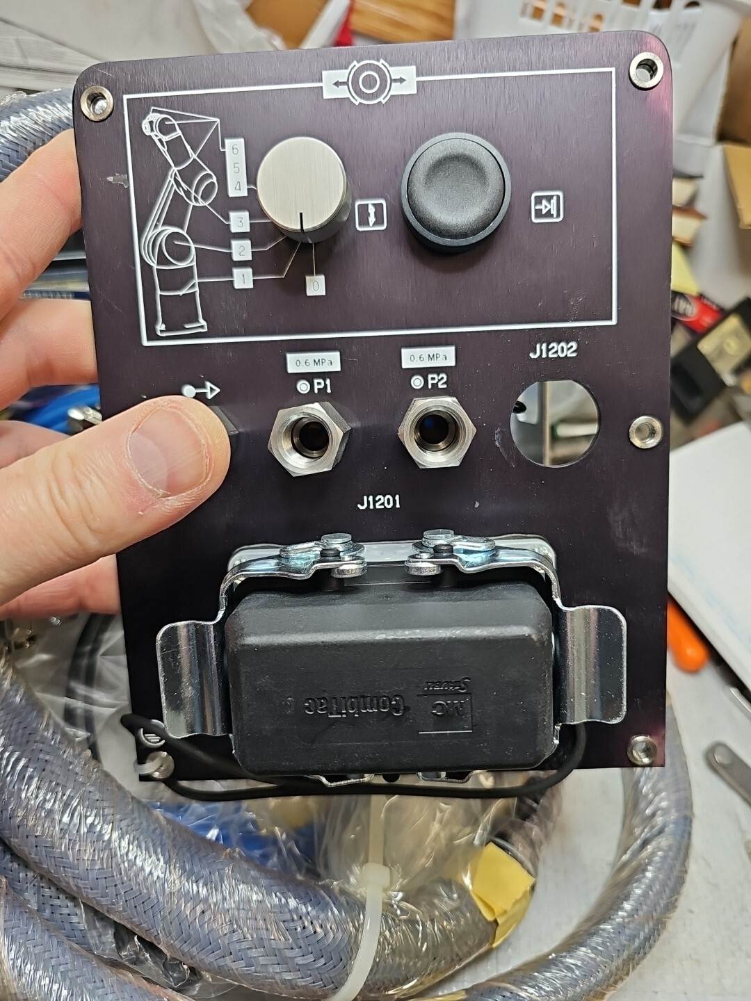 Staubli Robotic Wire Harness Part Number D 201 545 71 B USED AND WELL CARD FOR