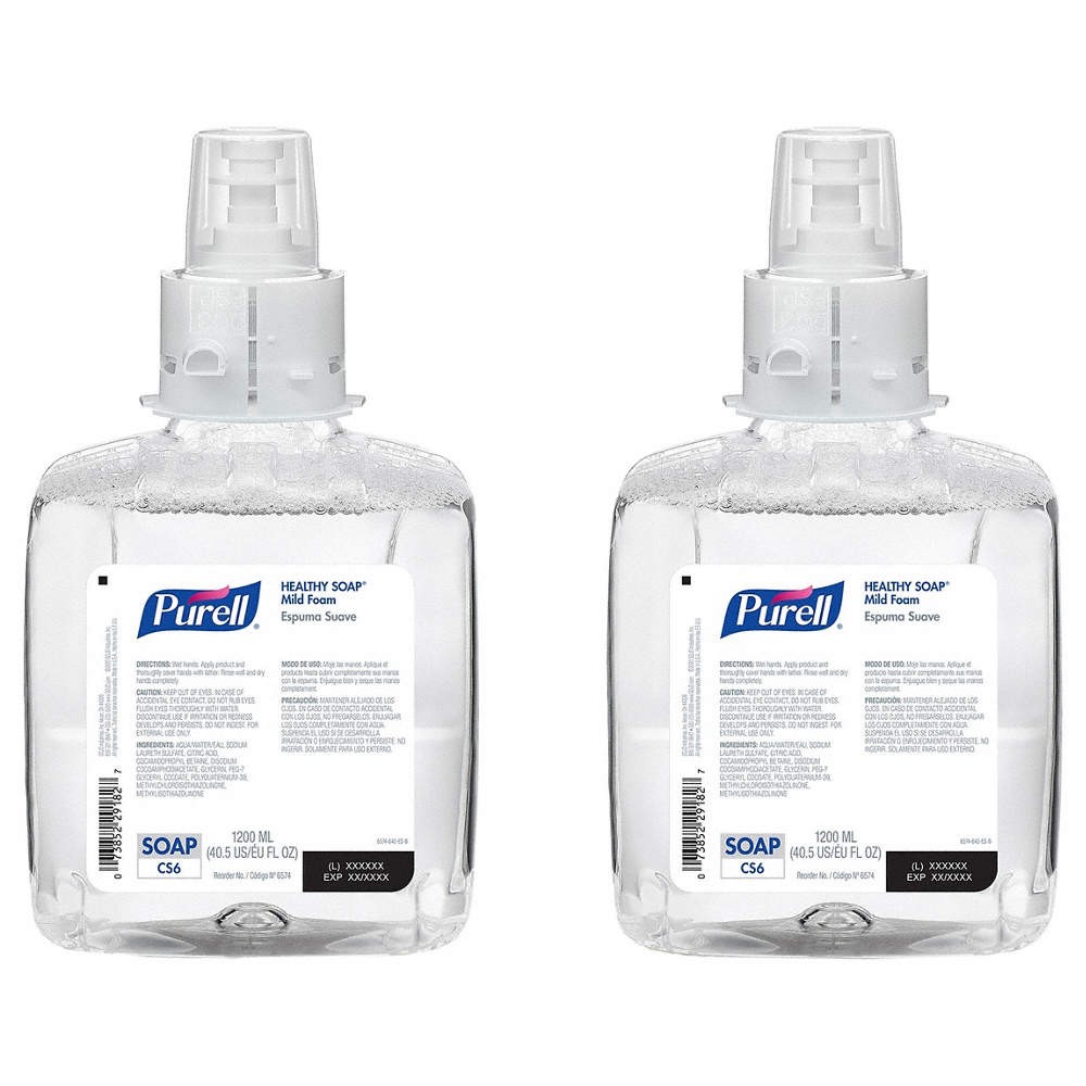 PURELL 6574-02 Hand Soap,BLU,1,200 mL,,PK2 60JH54