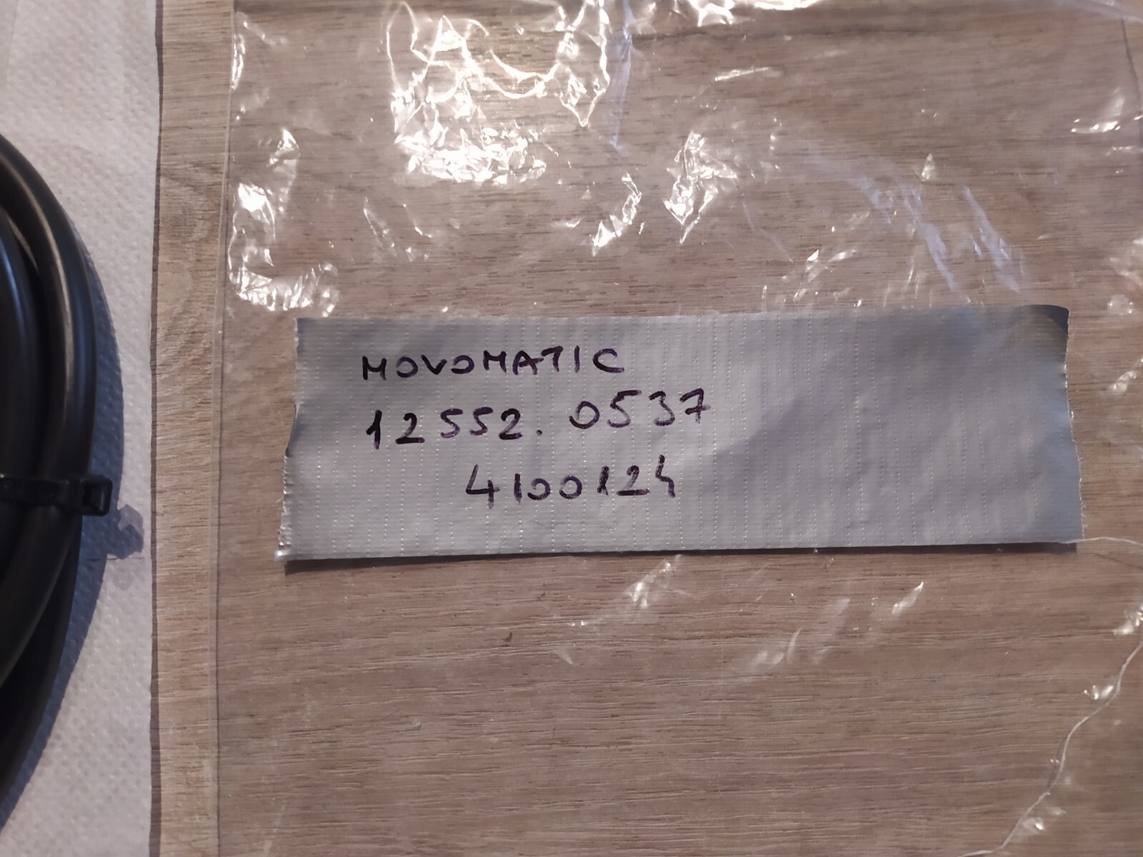 MOVOMATIC 12552.0537 TRANSDUCER CABLE [NEW]